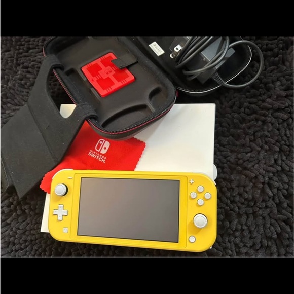 Nintendo Switch Lite Yellow Handheld Console